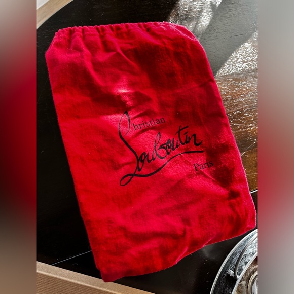 Christian Louboutins Hot Chick 100 mm Pumps - nude size 38.5 / US 8 worn once - Picture 14 of 16